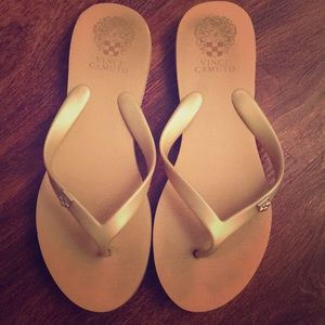 Vince Camuto gold sandals